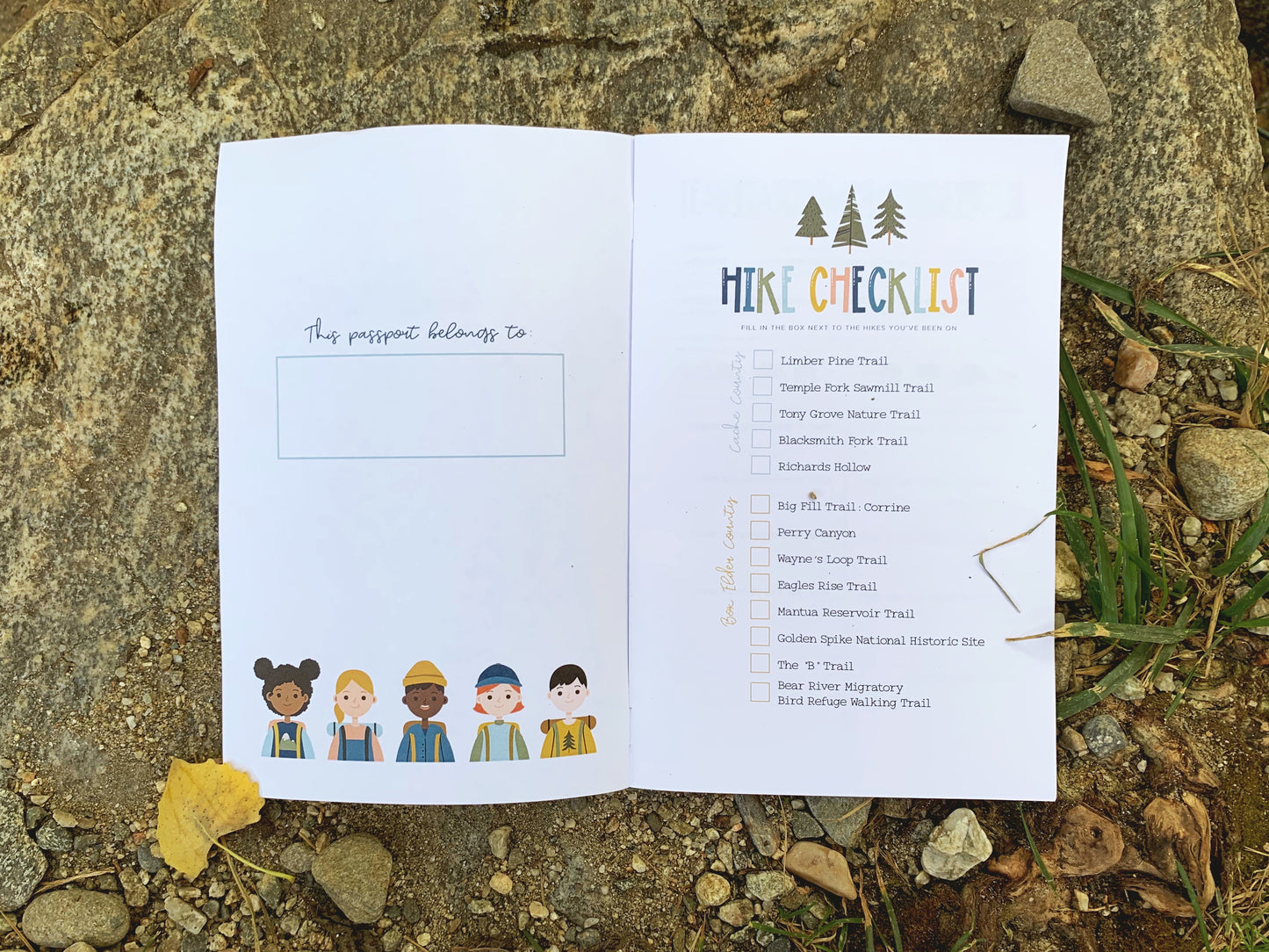 Little Explorers Hiking Passport